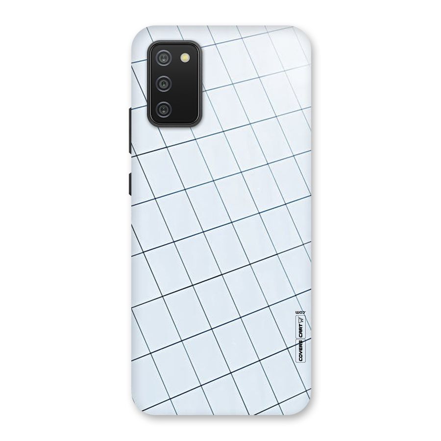 Glass Square Wall Back Case for Galaxy M02s