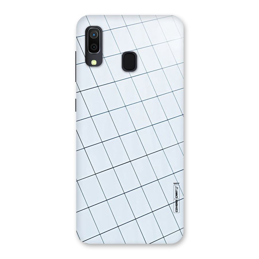 Glass Square Wall Back Case for Galaxy M10s