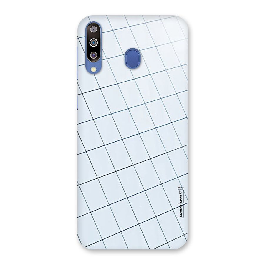 Glass Square Wall Back Case for Galaxy M30