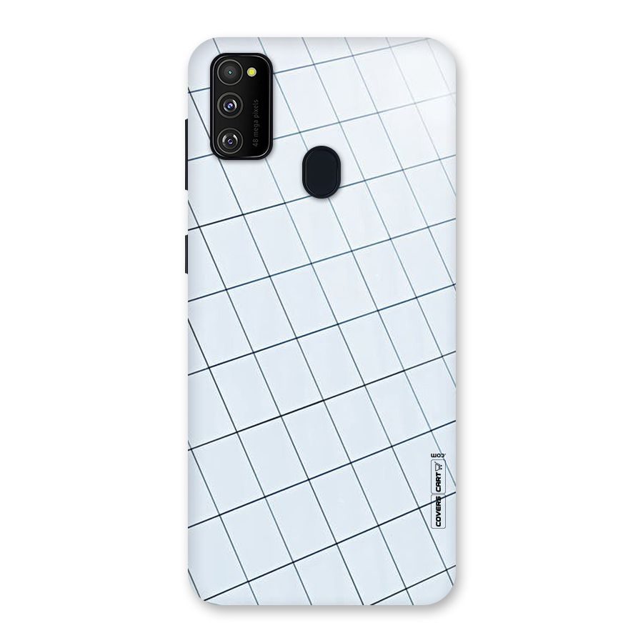 Glass Square Wall Back Case for Galaxy M30s