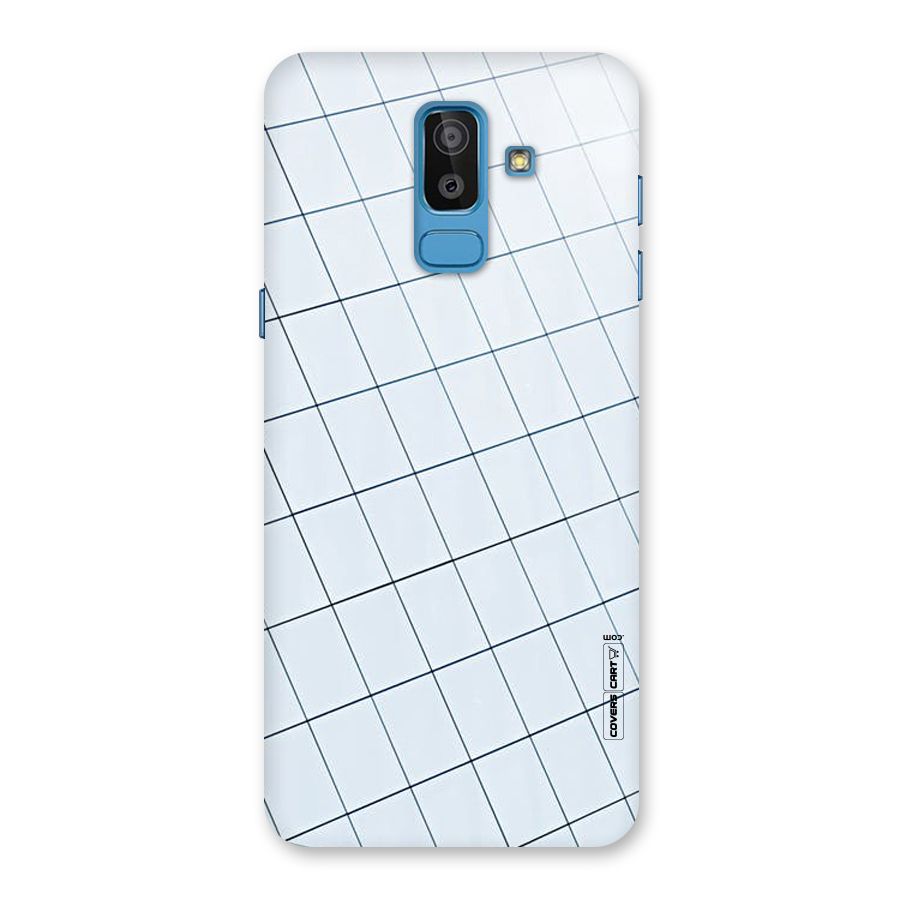 Glass Square Wall Back Case for Galaxy On8 (2018)