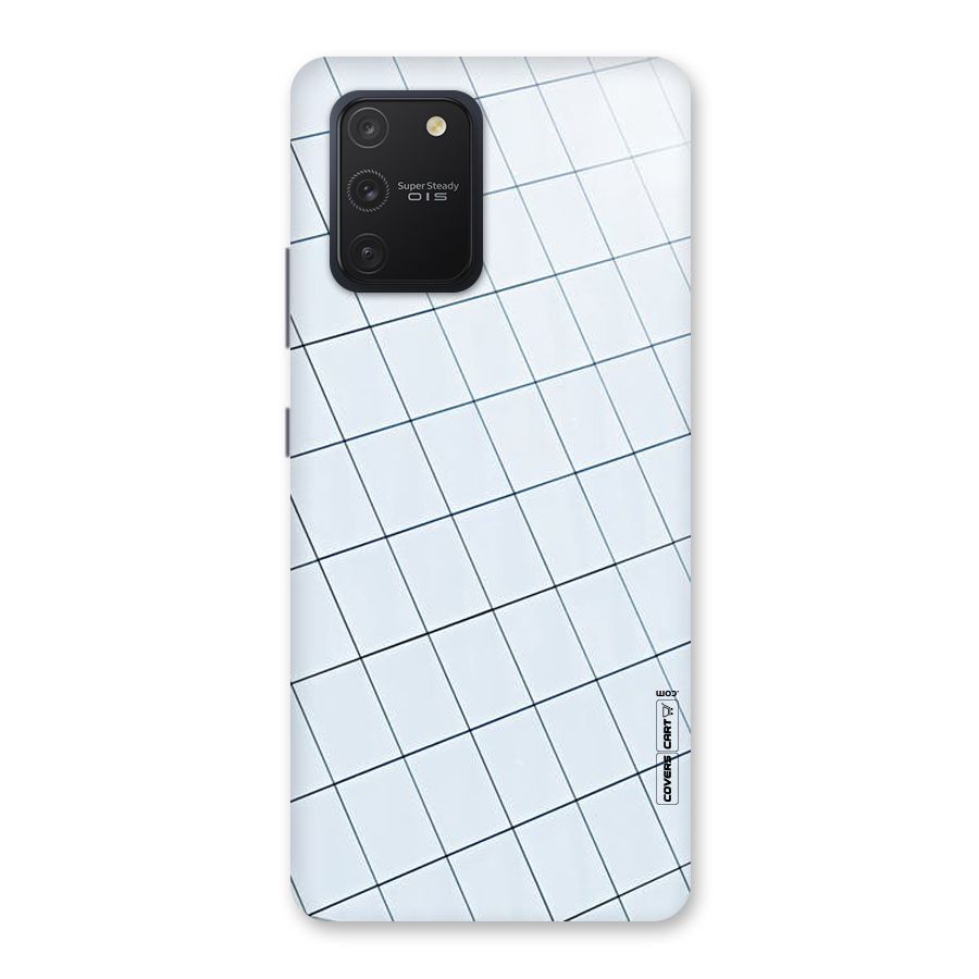 Glass Square Wall Back Case for Galaxy S10 Lite