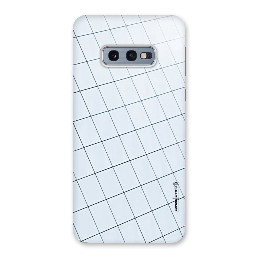 Glass Square Wall Back Case for Galaxy S10e