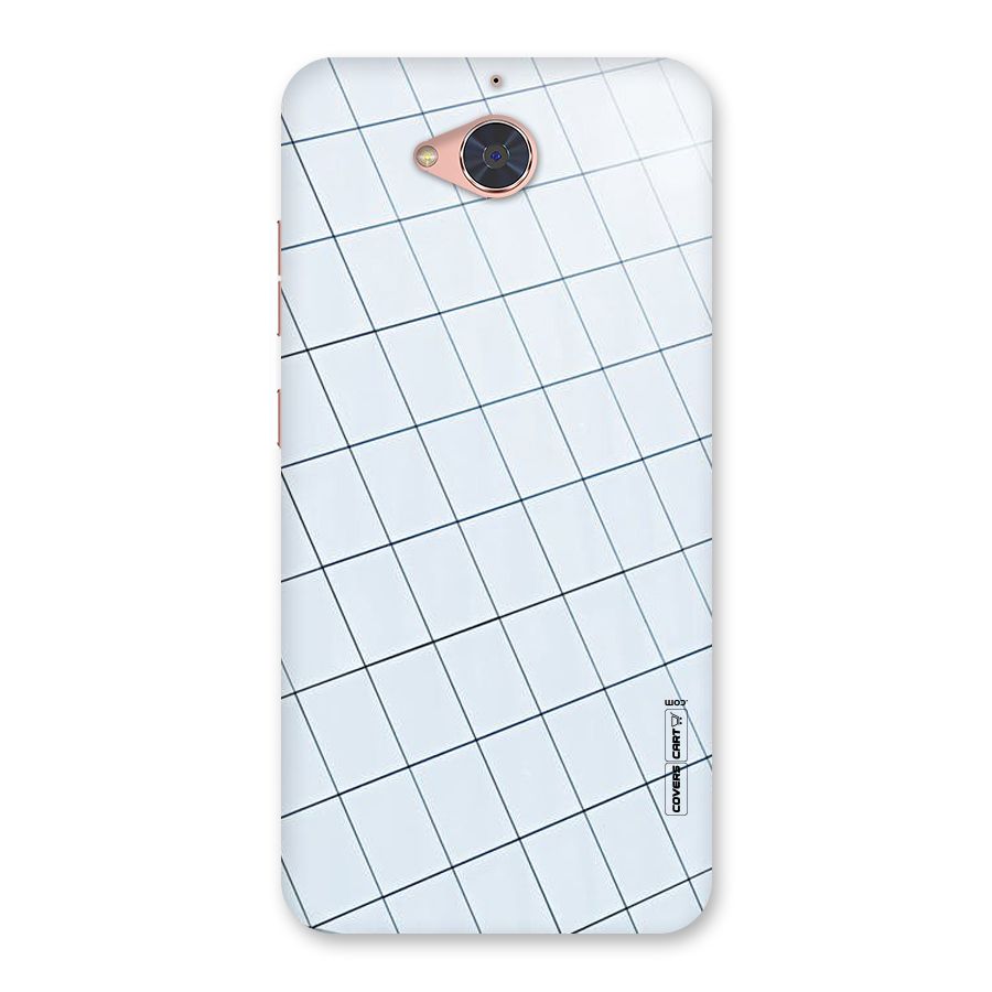 Glass Square Wall Back Case for Gionee S6 Pro