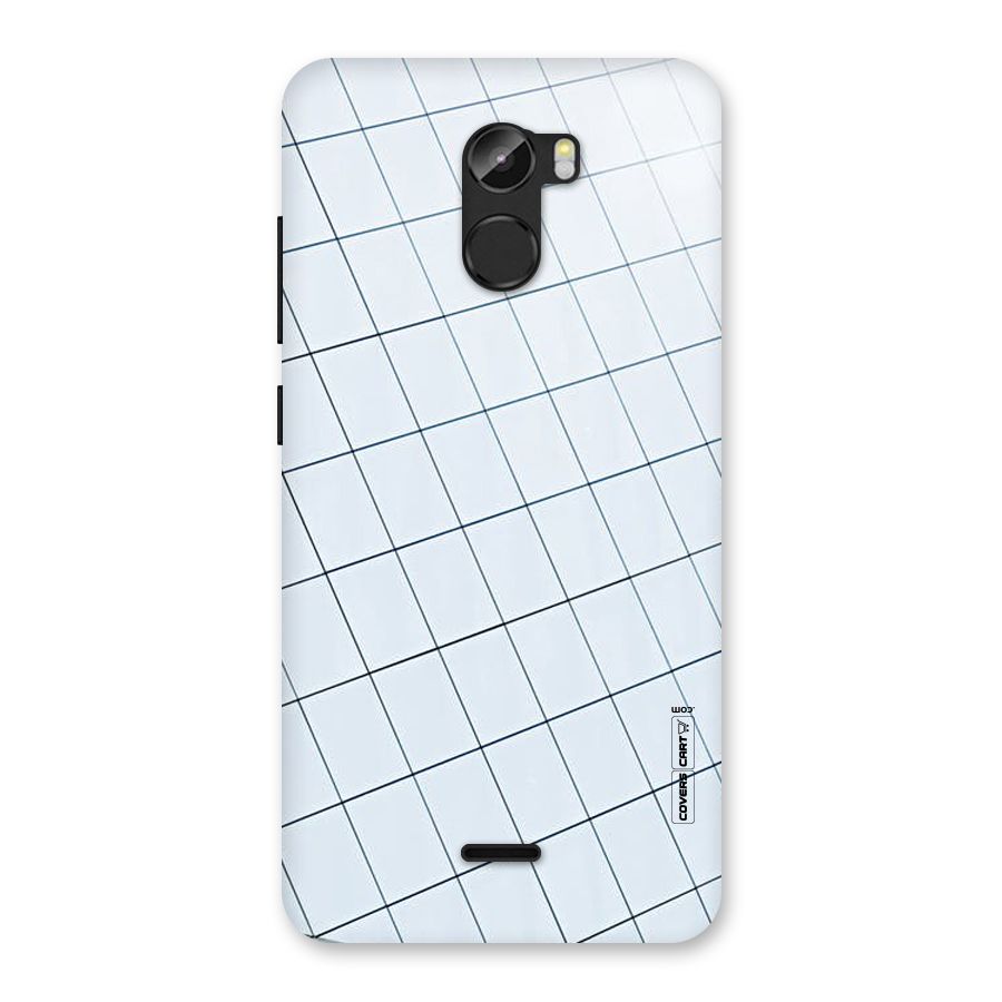 Glass Square Wall Back Case for Gionee X1