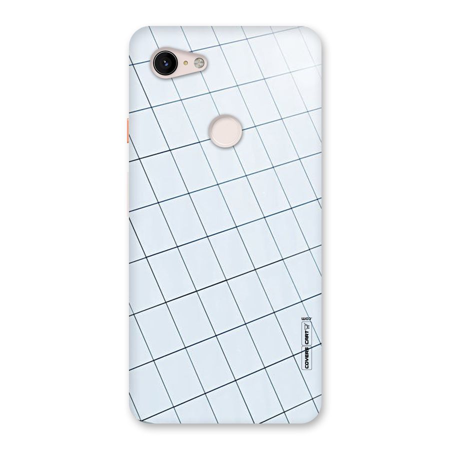Glass Square Wall Back Case for Google Pixel 3 XL