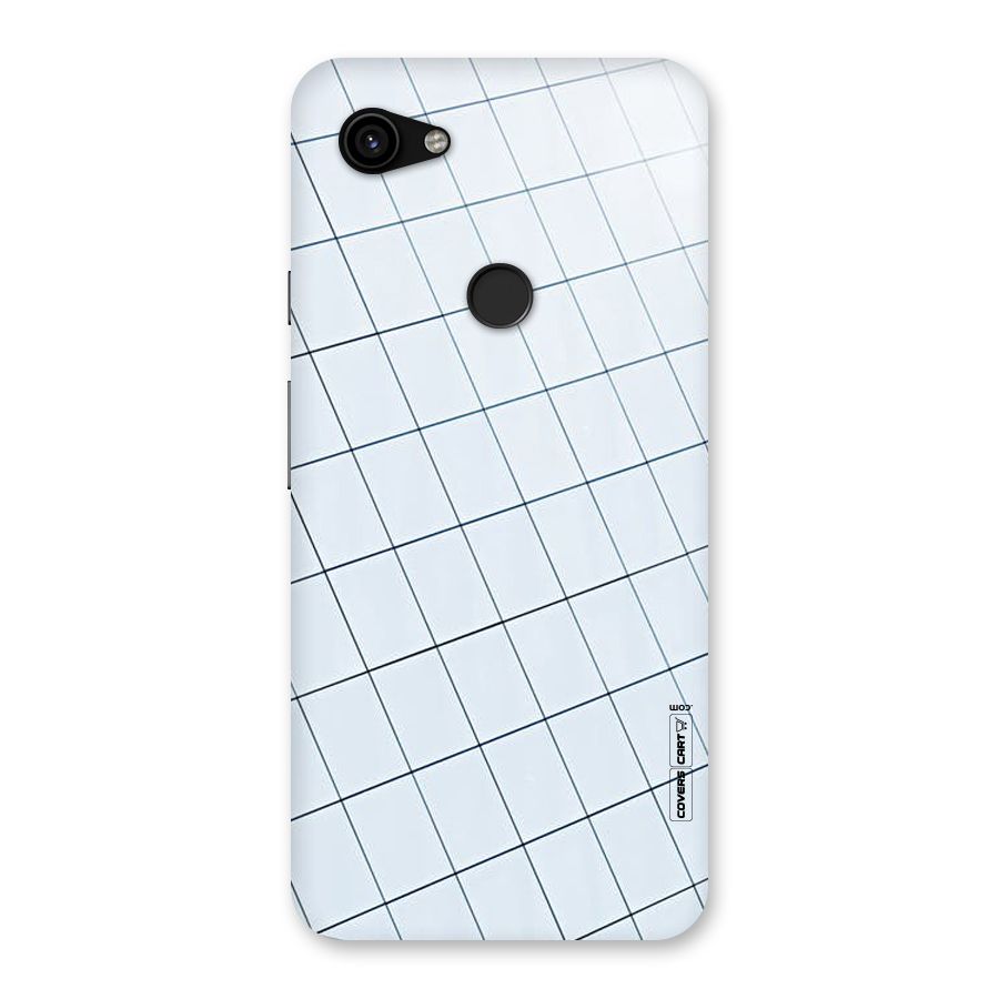Glass Square Wall Back Case for Google Pixel 3a XL