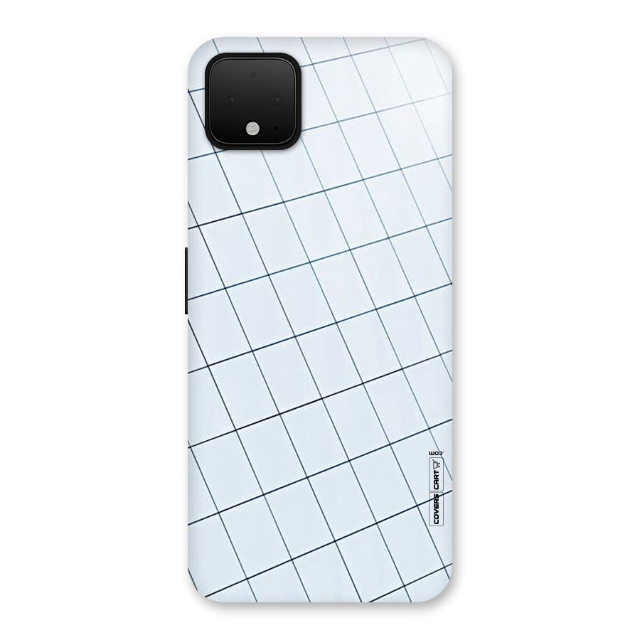 Glass Square Wall Back Case for Google Pixel 4 XL