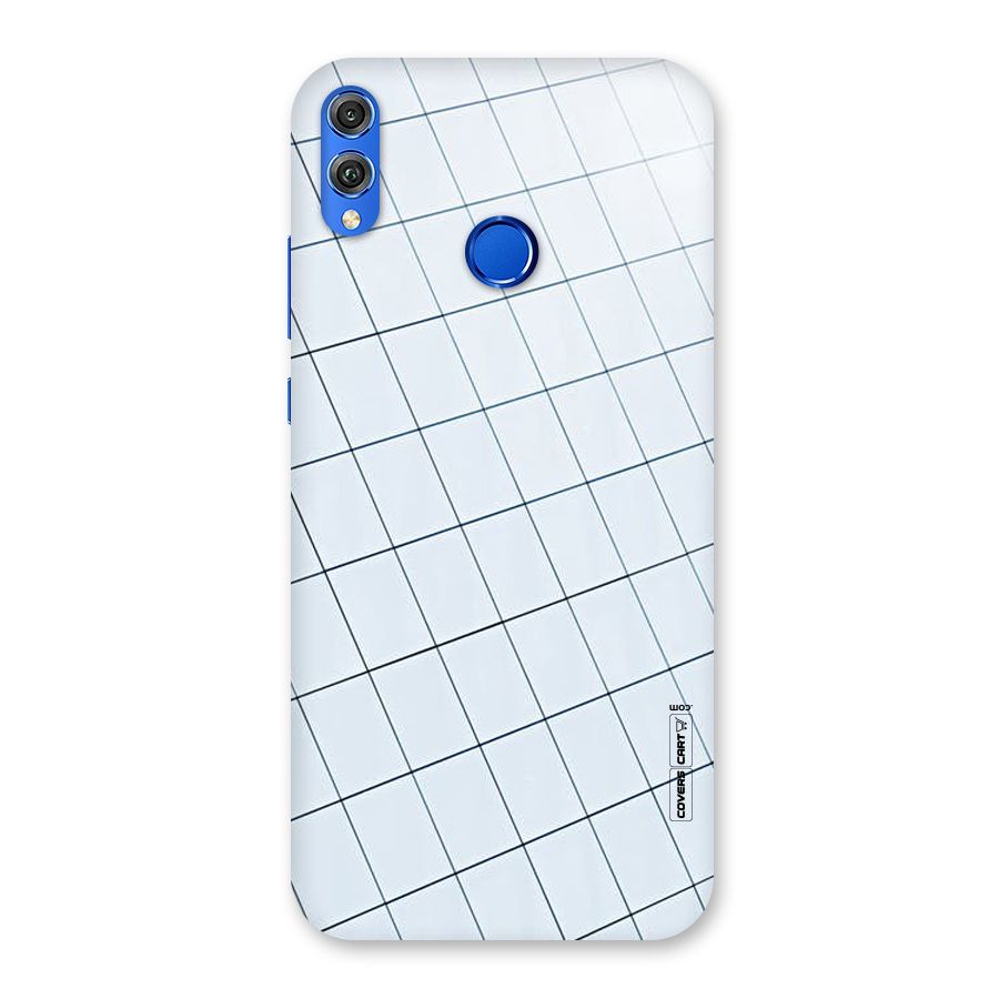 Glass Square Wall Back Case for Honor 8X