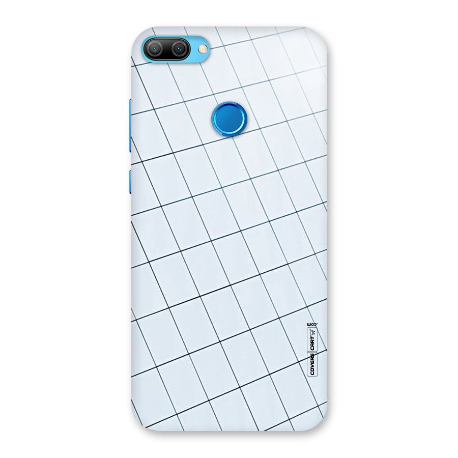 Glass Square Wall Back Case for Honor 9N