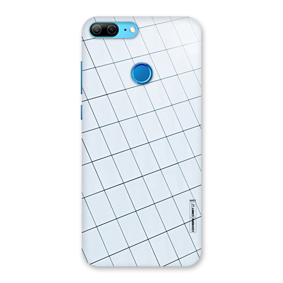 Glass Square Wall Back Case for Honor 9 Lite
