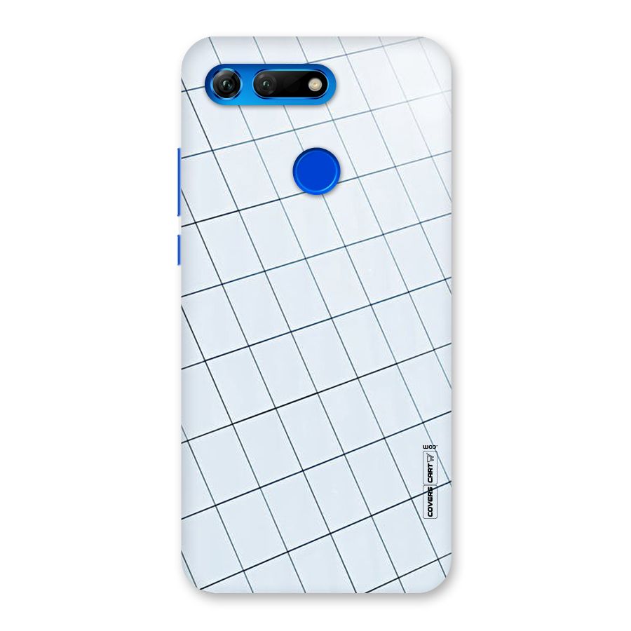 Glass Square Wall Back Case for Honor View 20