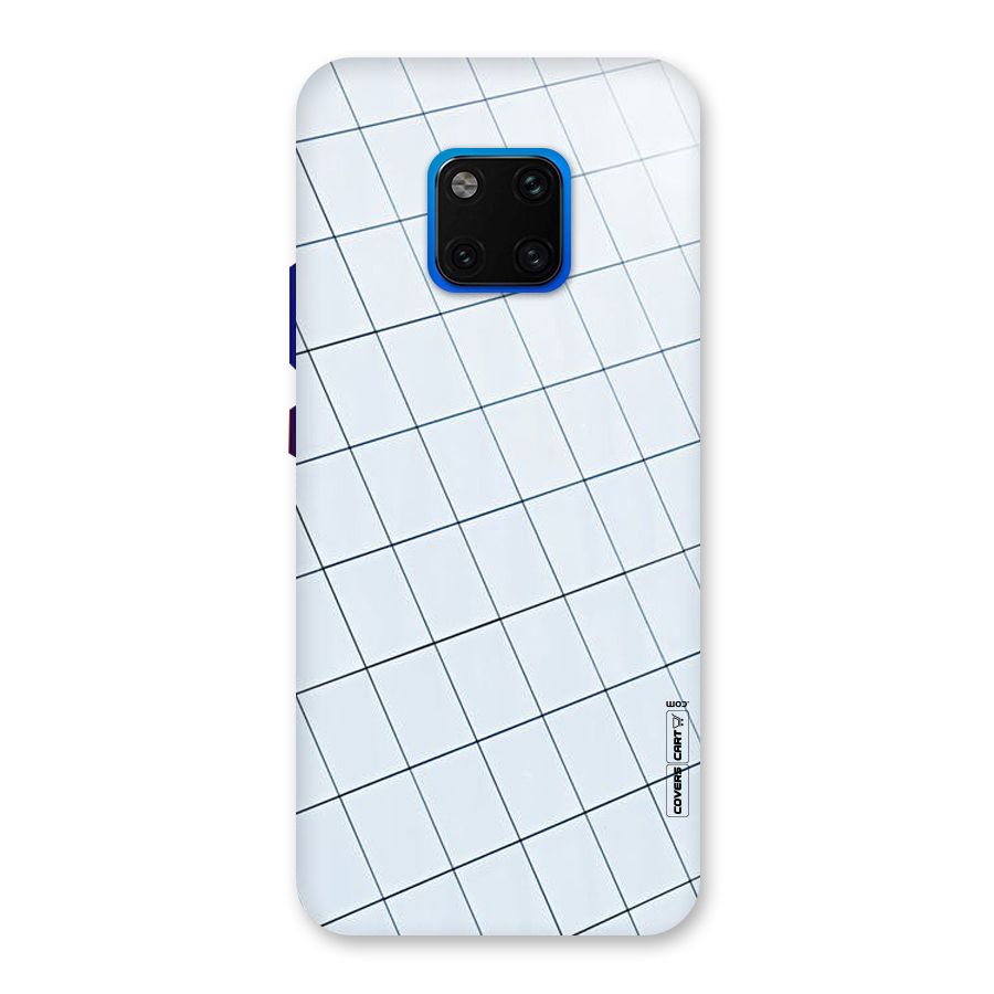 Glass Square Wall Back Case for Huawei Mate 20 Pro