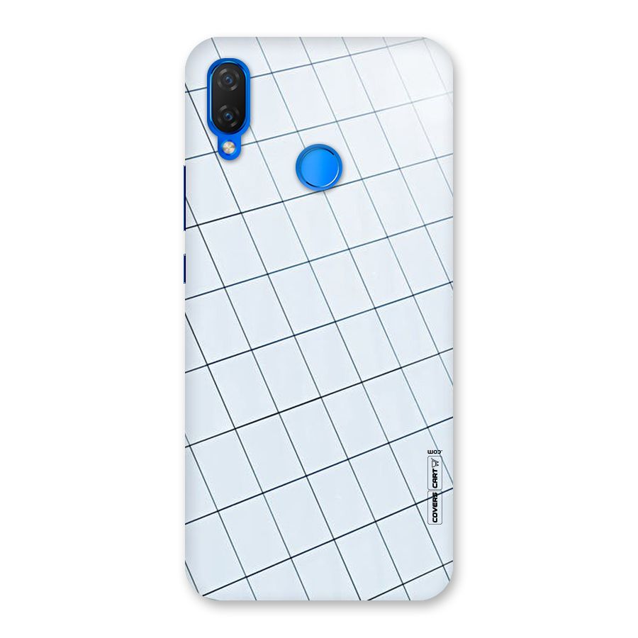 Glass Square Wall Back Case for Huawei P Smart+