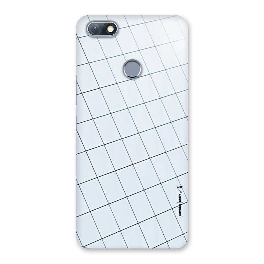Glass Square Wall Back Case for Infinix Note 5