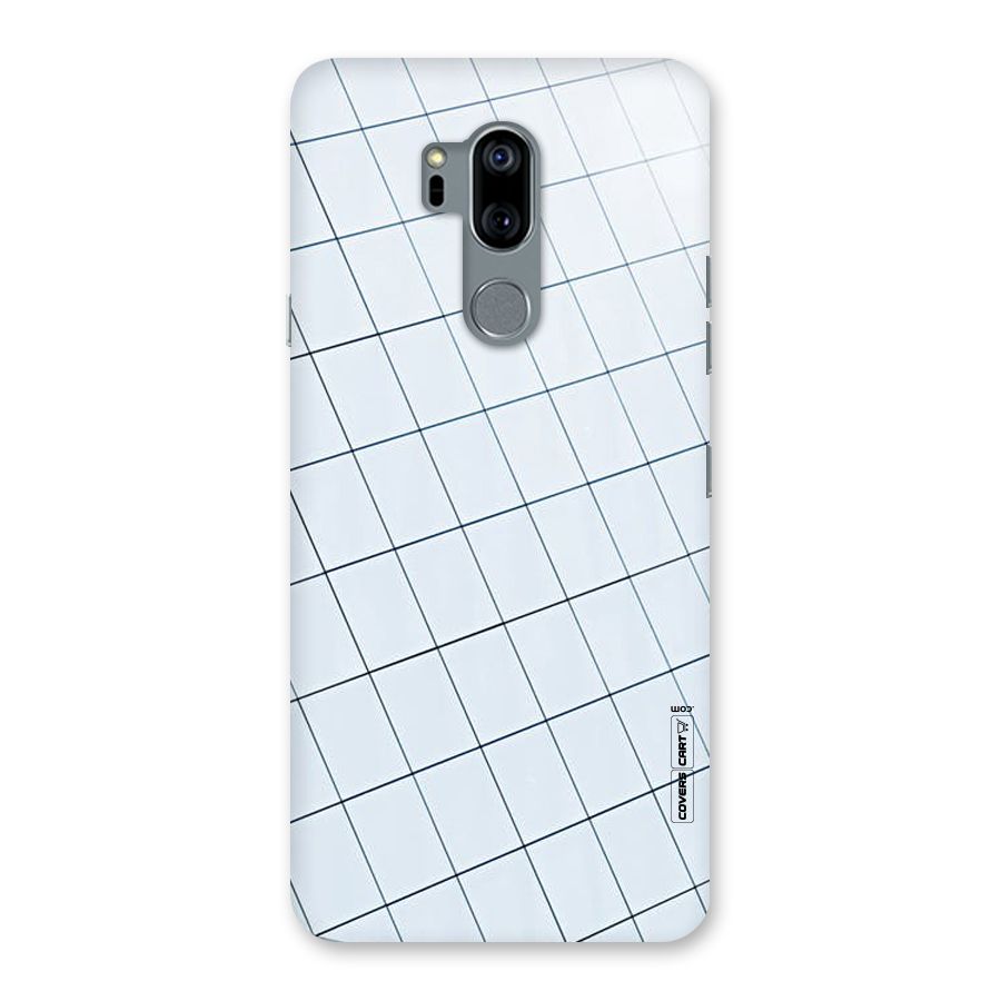 Glass Square Wall Back Case for LG G7
