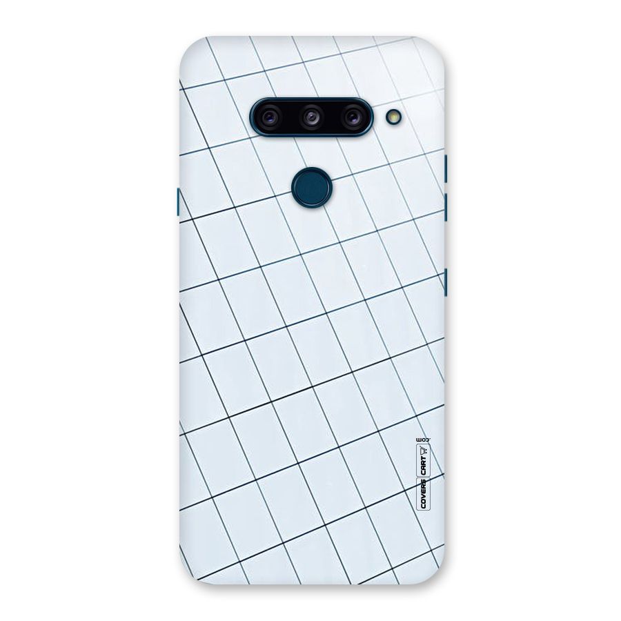 Glass Square Wall Back Case for LG  V40 ThinQ