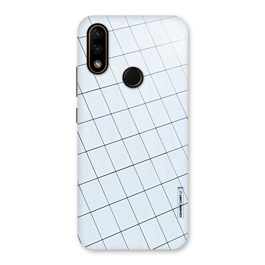 Glass Square Wall Back Case for Lenovo A6 Note