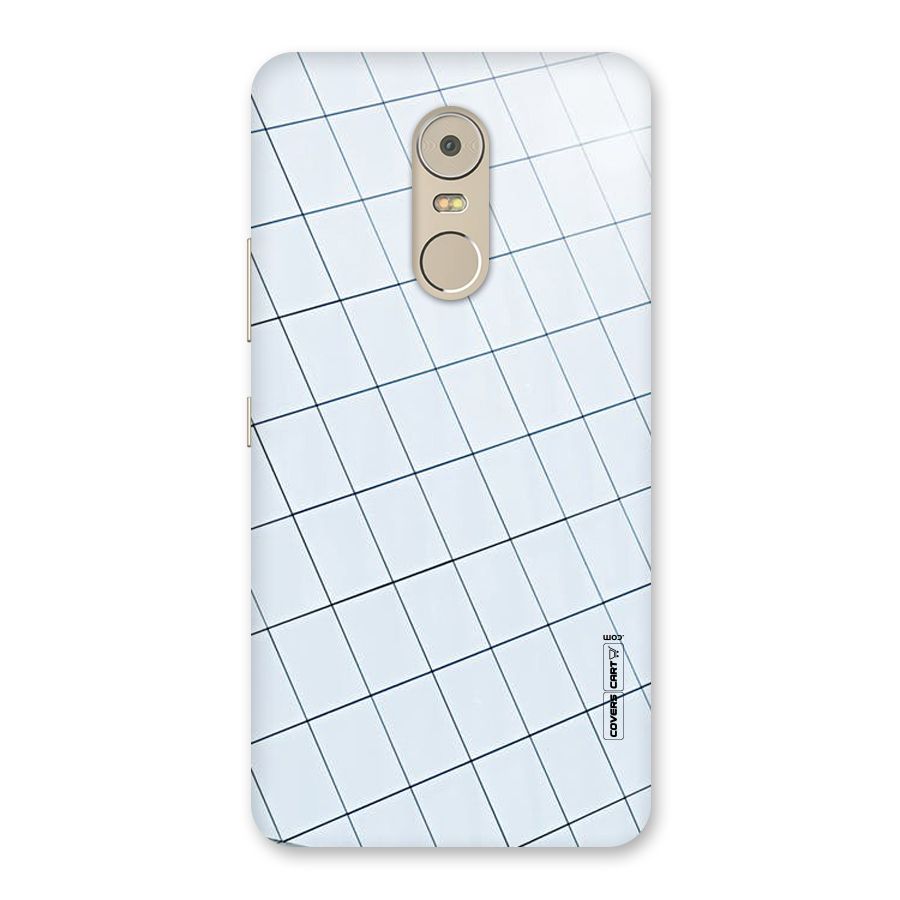 Glass Square Wall Back Case for Lenovo K6 Note