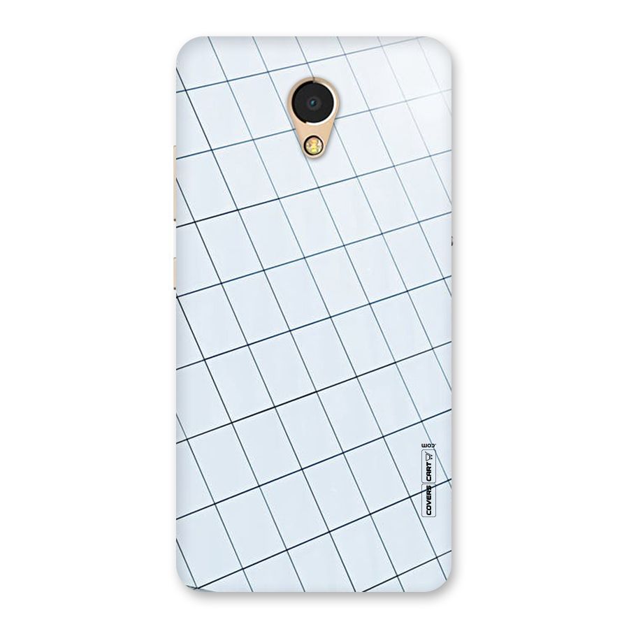 Glass Square Wall Back Case for Lenovo P2