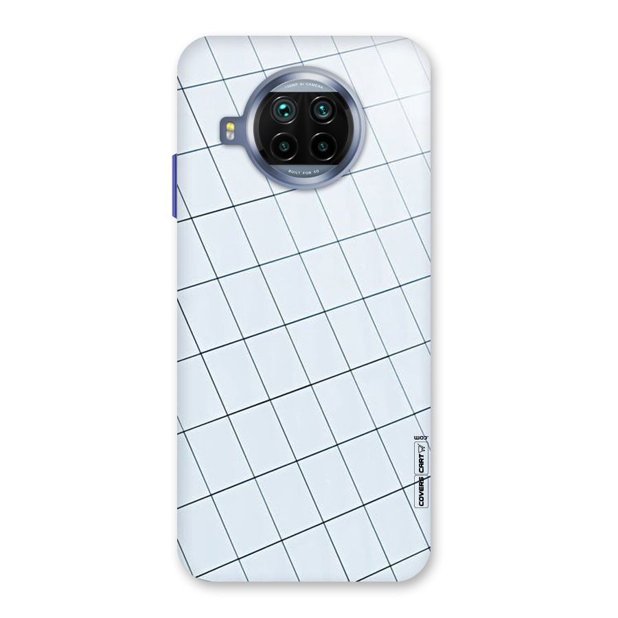 Glass Square Wall Back Case for Mi 10i