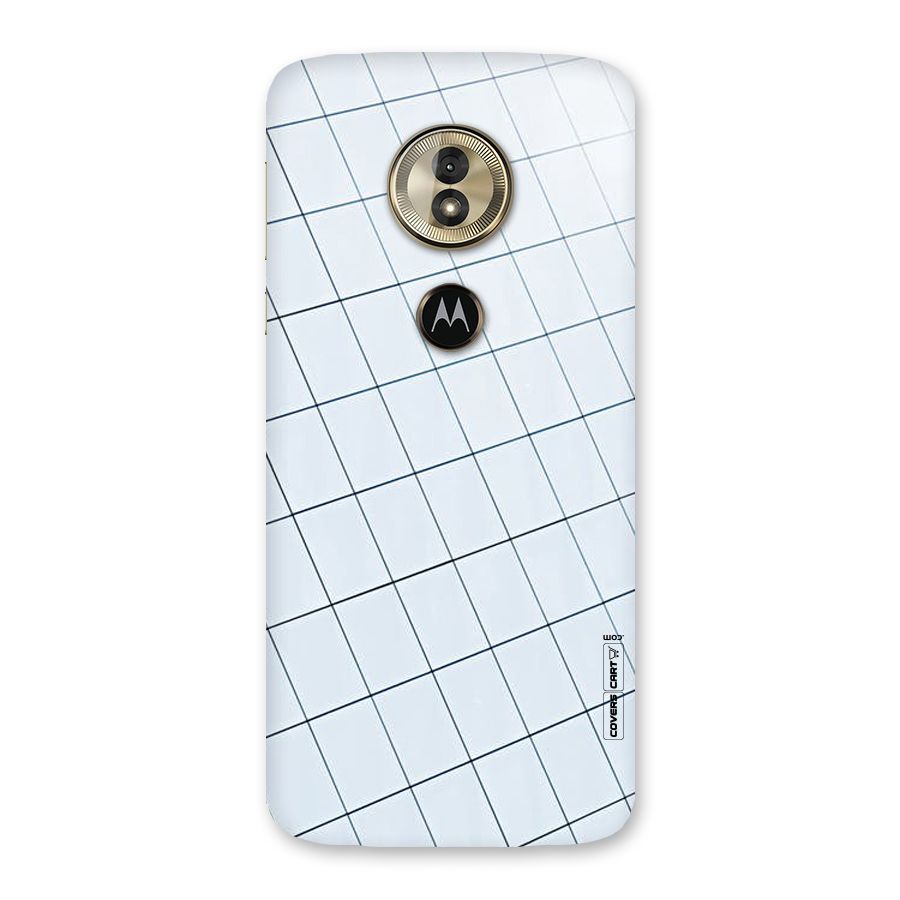 Glass Square Wall Back Case for Moto G6 Play