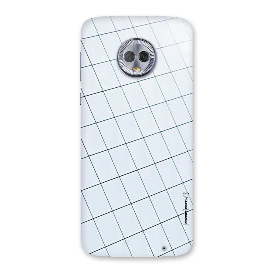 Glass Square Wall Back Case for Moto G6 Plus