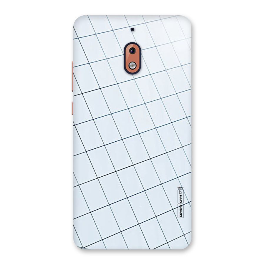 Glass Square Wall Back Case for Nokia 2.1