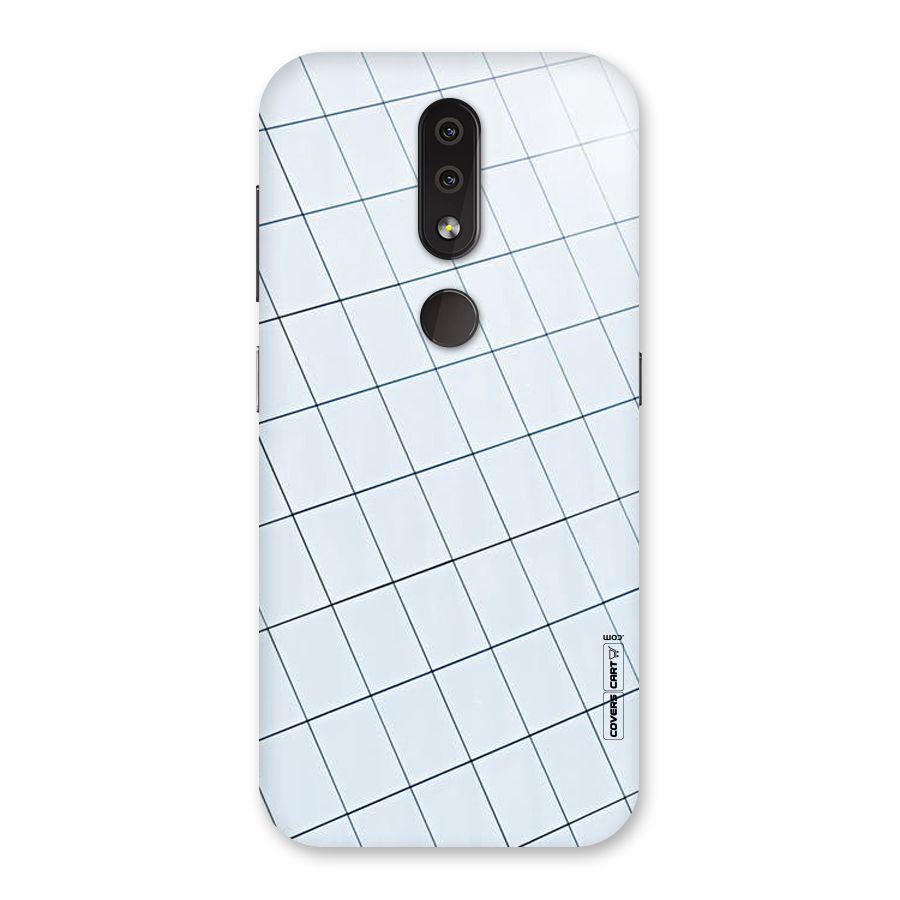 Glass Square Wall Back Case for Nokia 4.2