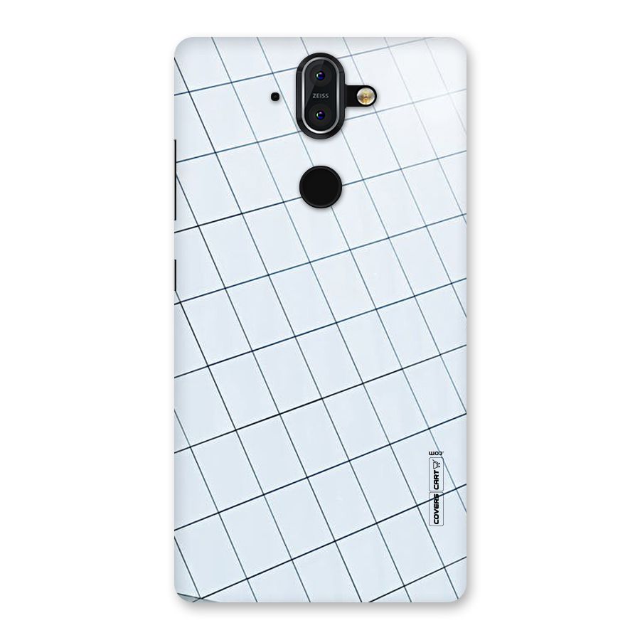Glass Square Wall Back Case for Nokia 8 Sirocco