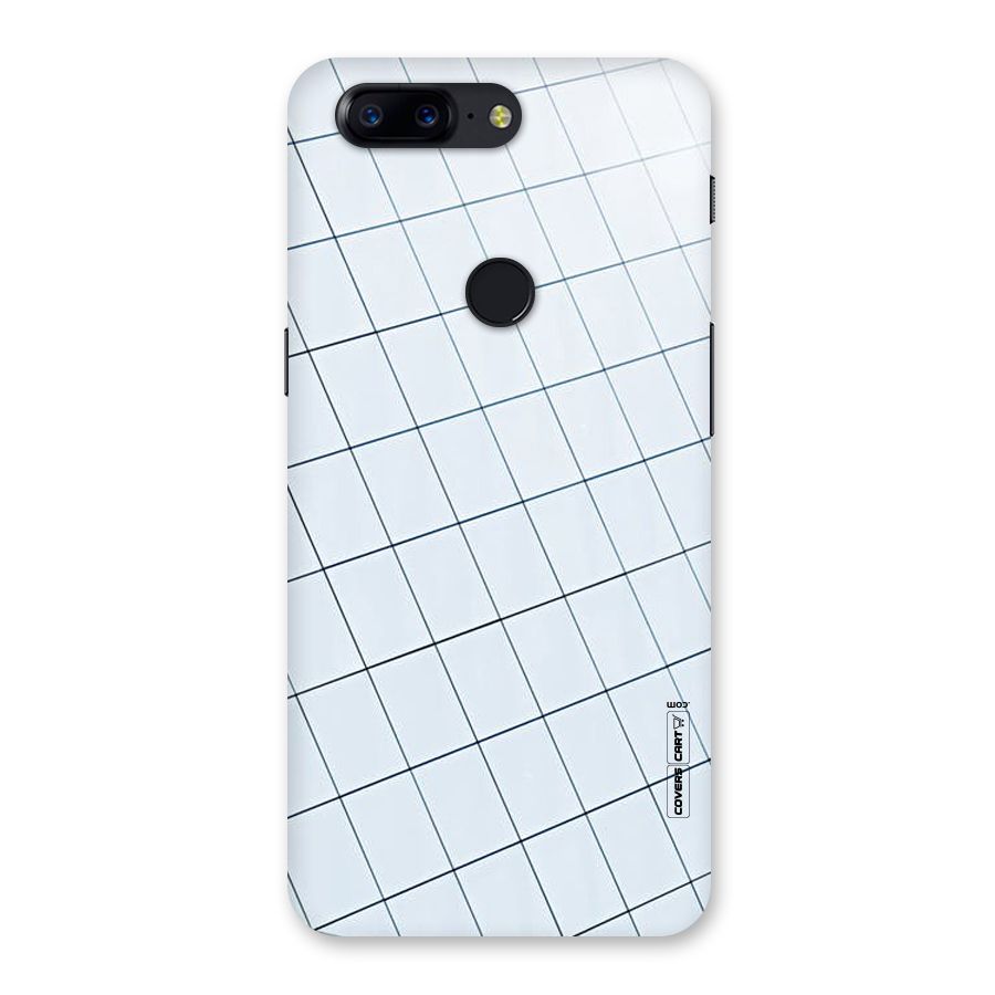 Glass Square Wall Back Case for OnePlus 5T
