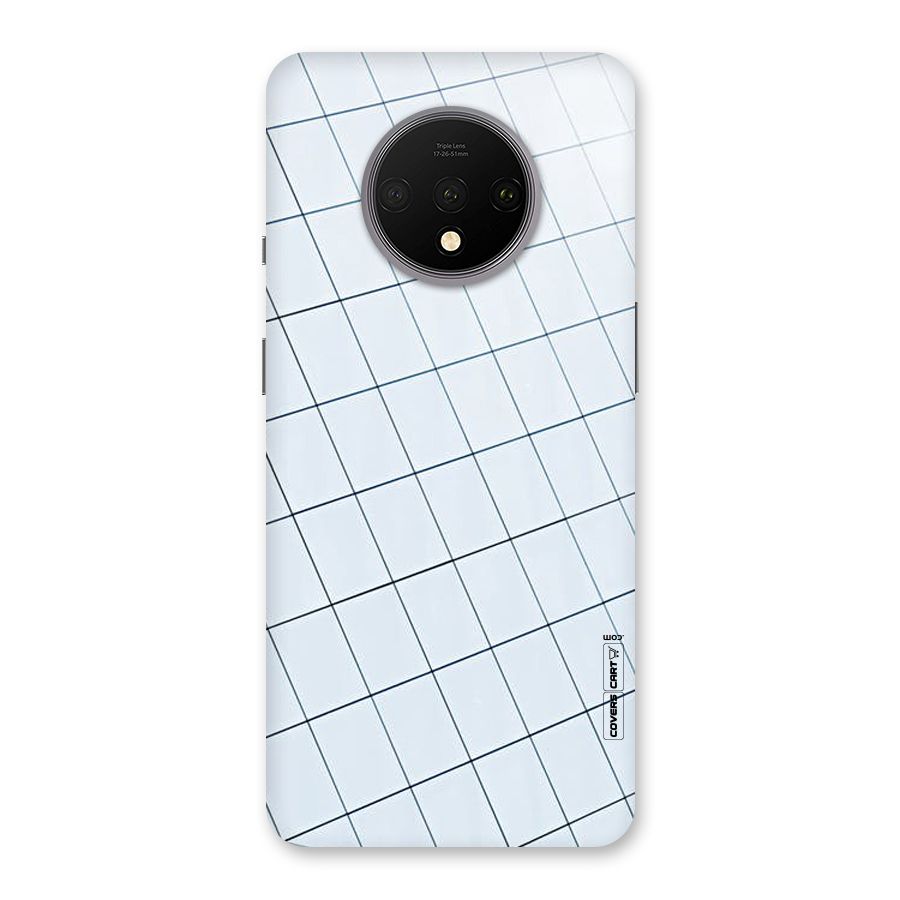 Glass Square Wall Back Case for OnePlus 7T