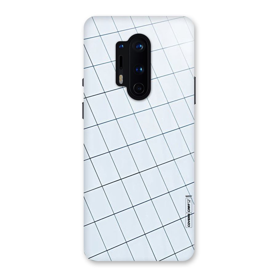 Glass Square Wall Back Case for OnePlus 8 Pro