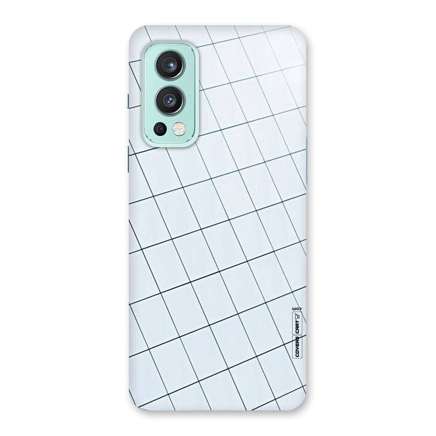 Glass Square Wall Back Case for OnePlus Nord 2 5G