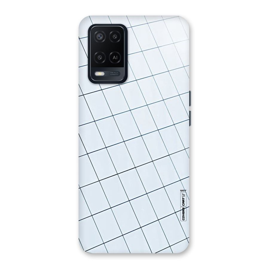 Glass Square Wall Back Case for Oppo A54