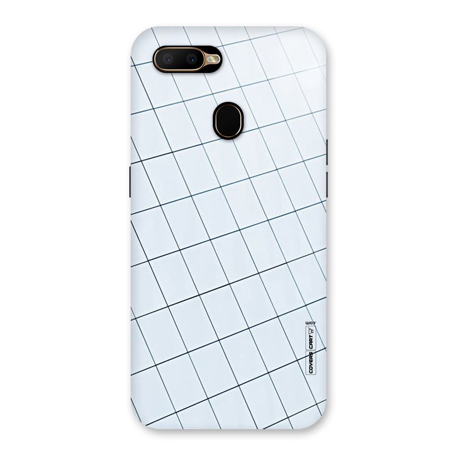 Glass Square Wall Back Case for Oppo A5s