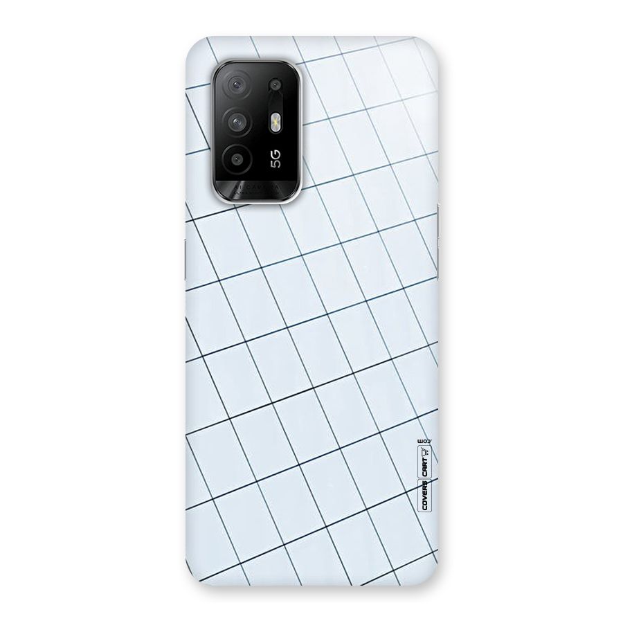 Glass Square Wall Back Case for Oppo F19 Pro Plus 5G