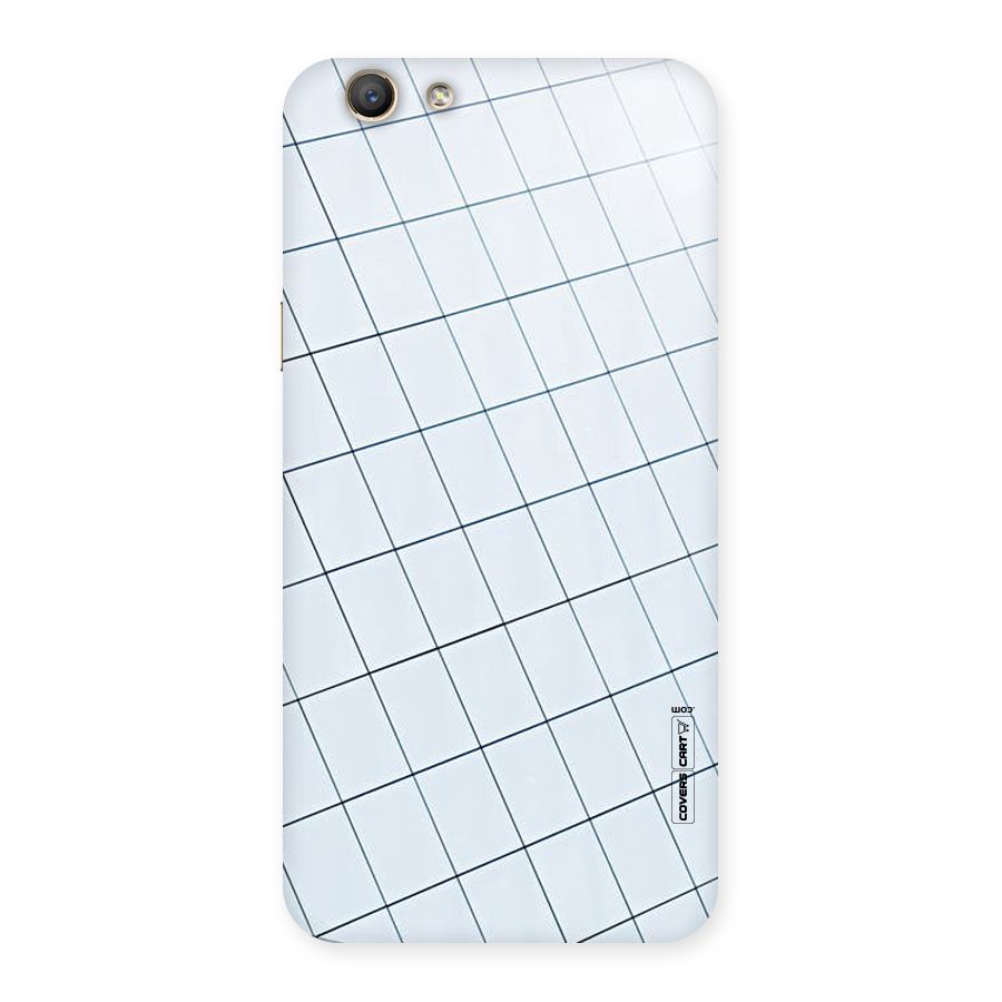 Glass Square Wall Back Case for Oppo F1s