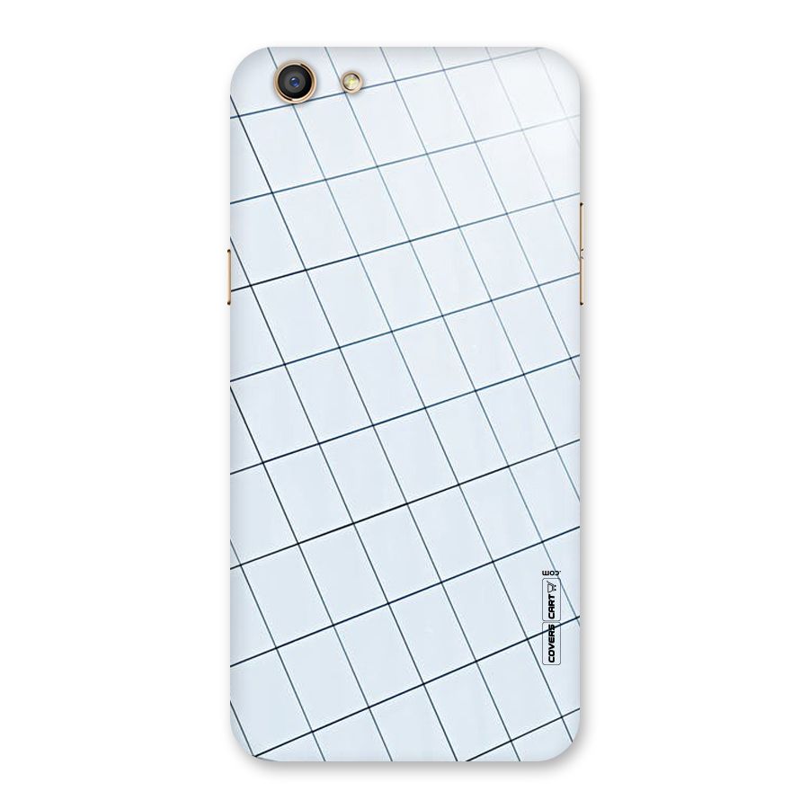 Glass Square Wall Back Case for Oppo F3