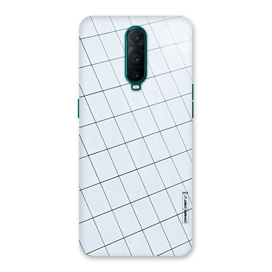 Glass Square Wall Back Case for Oppo R17 Pro