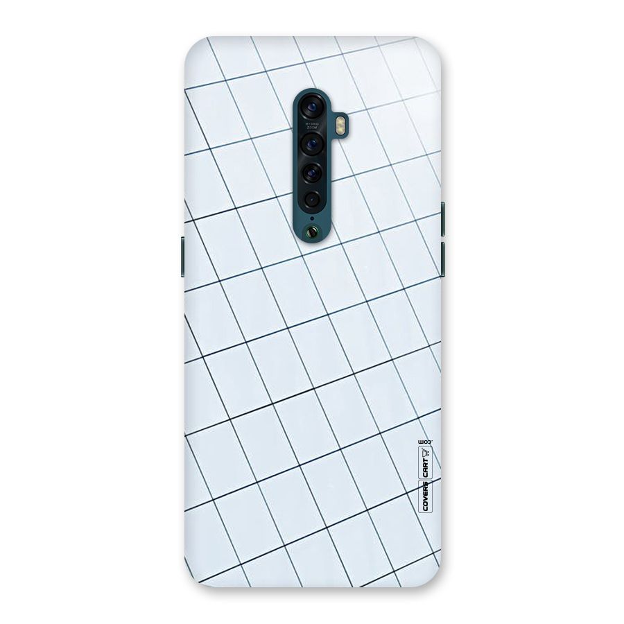 Glass Square Wall Back Case for Oppo Reno2