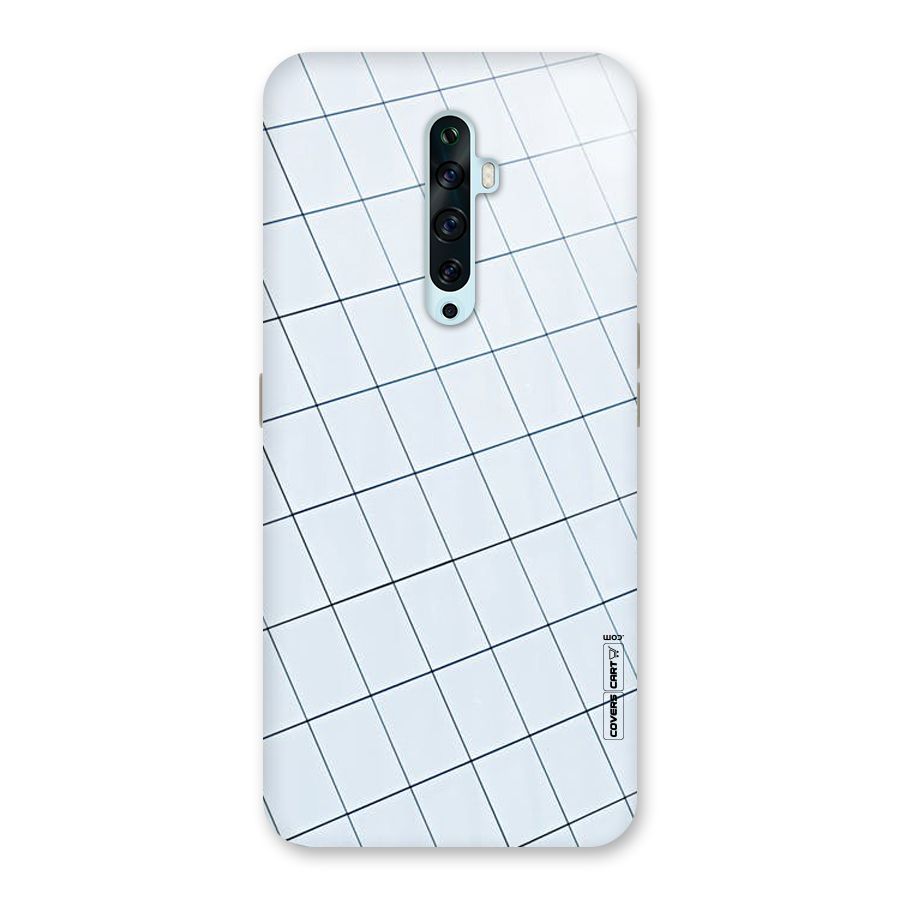 Glass Square Wall Back Case for Oppo Reno2 Z