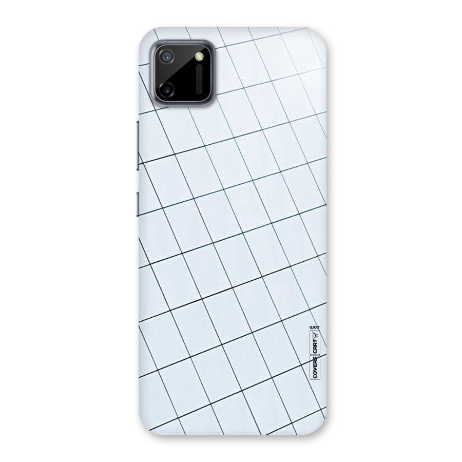 Glass Square Wall Back Case for Realme C11
