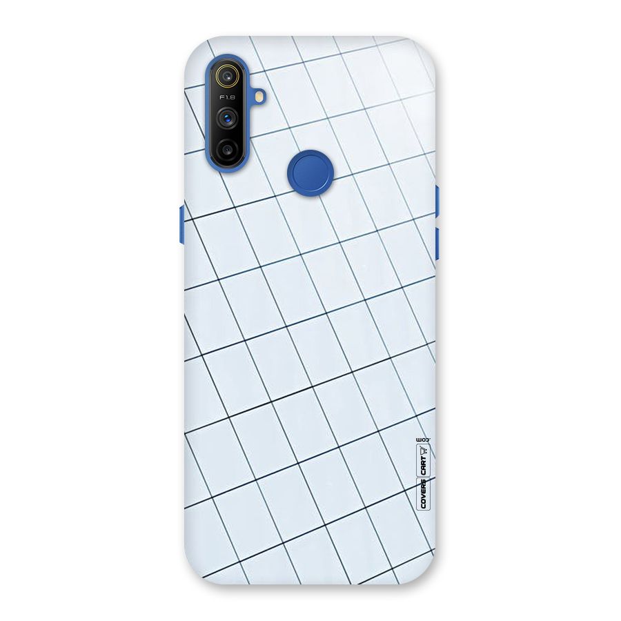 Glass Square Wall Back Case for Realme Narzo 10A