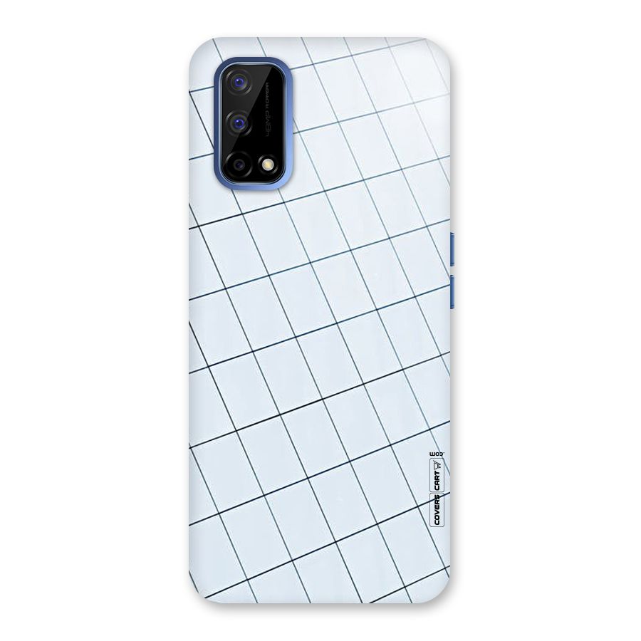 Glass Square Wall Back Case for Realme Narzo 30 Pro