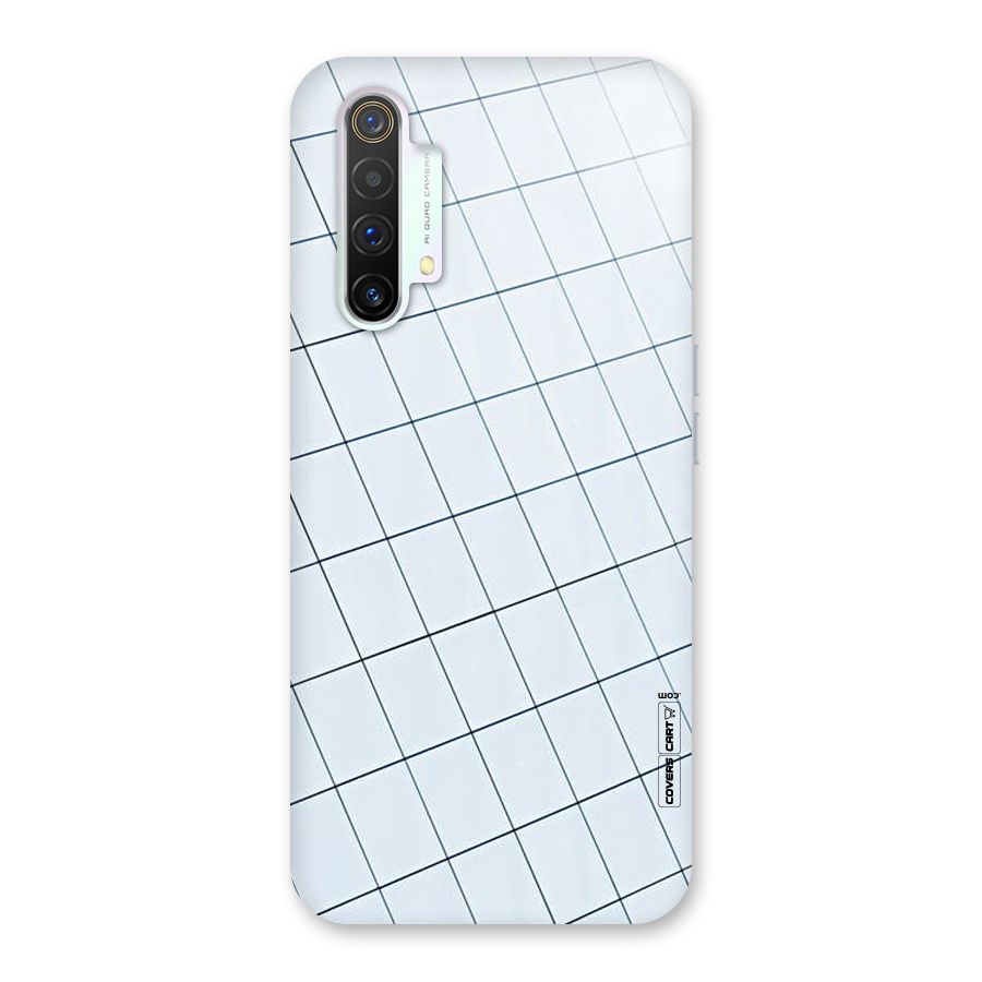 Glass Square Wall Back Case for Realme X3