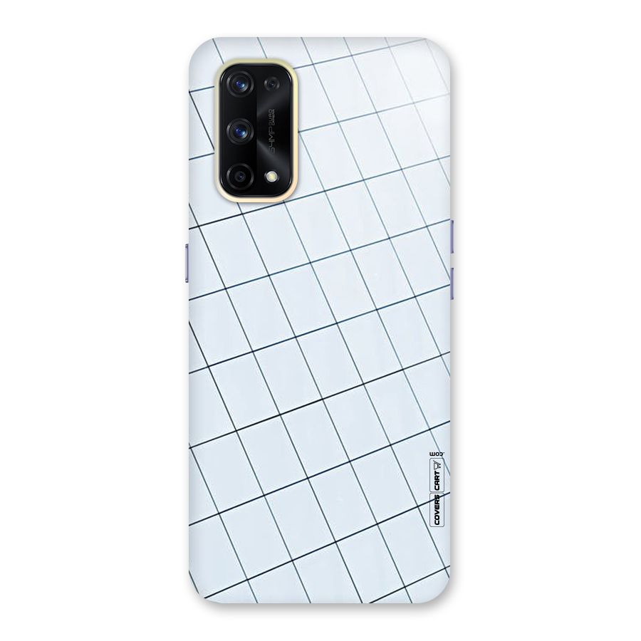Glass Square Wall Glass Back Case for Realme X7 Pro