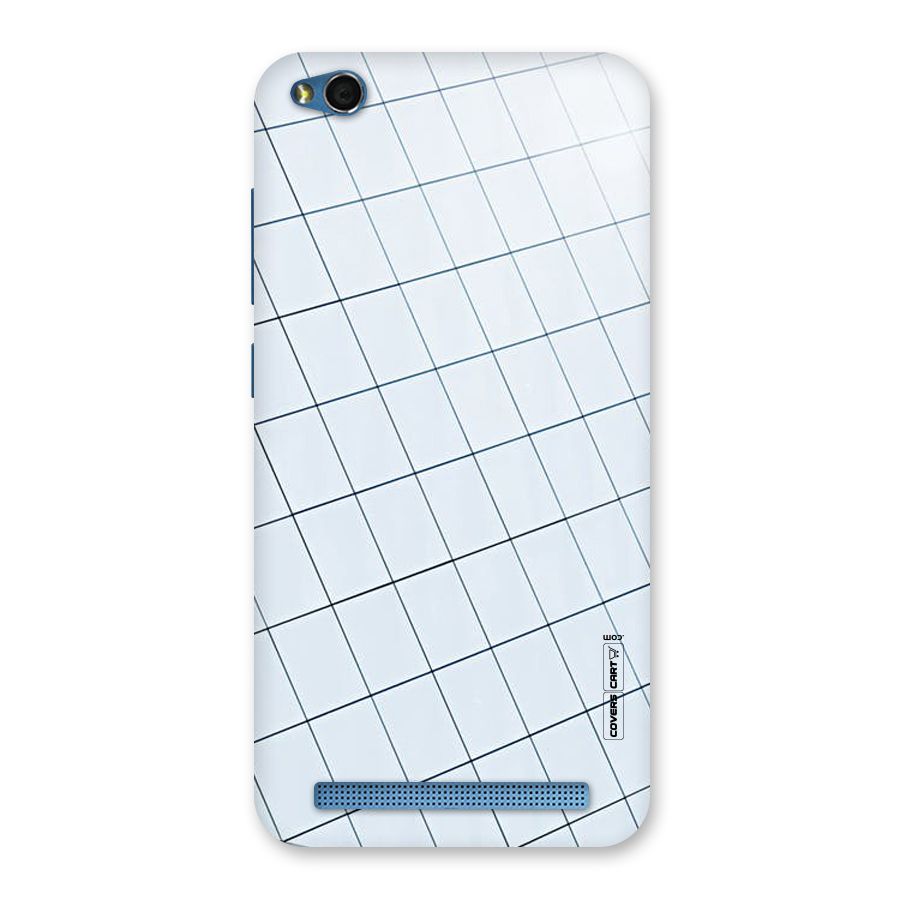 Glass Square Wall Back Case for Redmi 5A