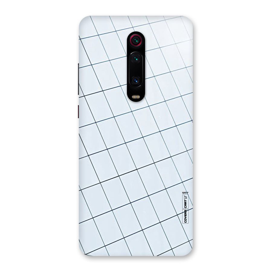 Glass Square Wall Back Case for Redmi K20 Pro