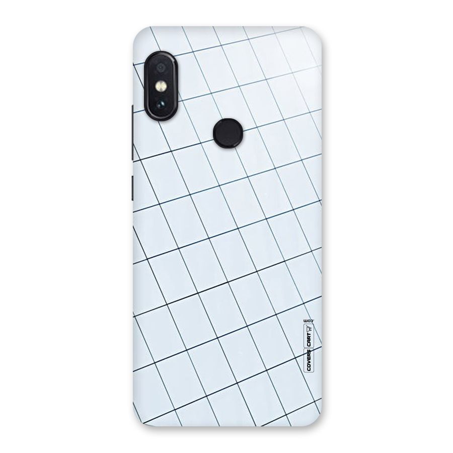 Glass Square Wall Back Case for Redmi Note 5 Pro